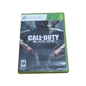Call of Duty: Black Ops (Xbox 360, 2010) Complete w/ Manual